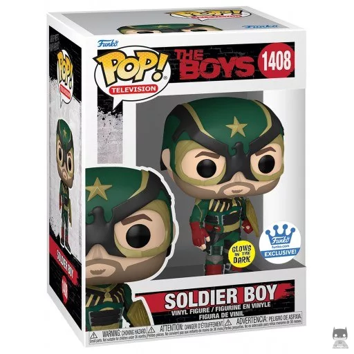 Figurine Funko POP Soldier Boy (Glow in the Dark) (Funko Shop)