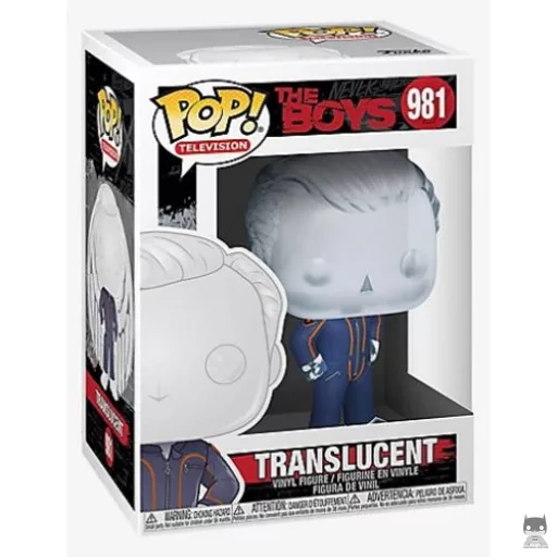 Figurine Funko POP Translucide (Clear) (The Boys)