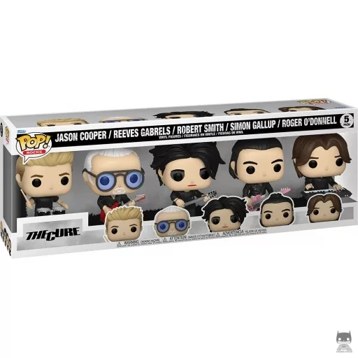 Figurine Funko POP Jason Cooper, Reeves Gabrels, Robert Smith, Simon Gallup & Roger O'Donnell (Pop! Vinyl)