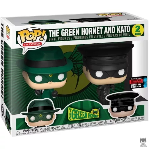 Figurine Funko POP Le Frelon Vert & Kato (The Green Hornet)