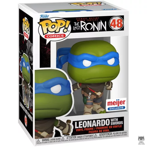 Figurine Funko POP Leonardo avec épées (The Last Ronin)