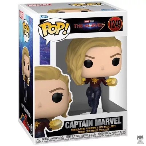 Figurine Funko POP Captain Marvel (Bobble head)