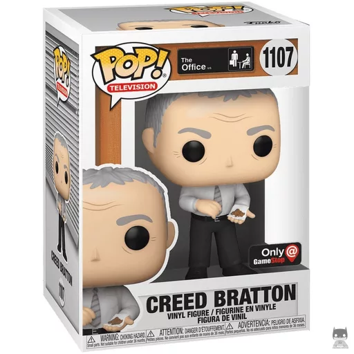 Figurine Funko POP Creed Bratton avec Haricots Mungo (The Office)