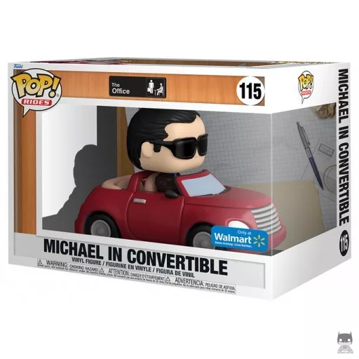 Figurine Funko POP Michael en Décapotable (The Office)