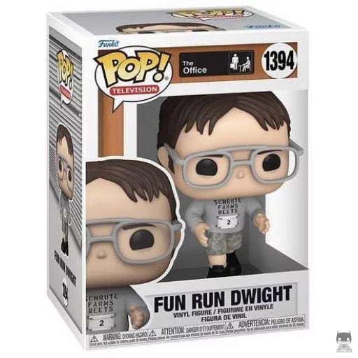 Figurine Funko POP Dwight Course à pied (The Office)