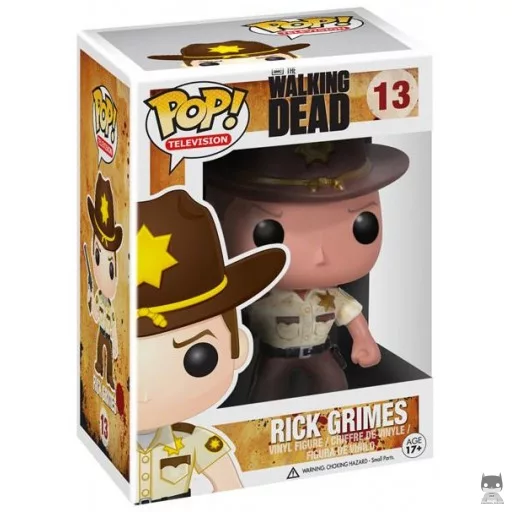 Figurine Funko POP Rick Grimes en policier (Pop! Vinyl)