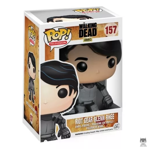 Figurine Funko POP Glenn Rhee en tenue anti émeute (Pop! Vinyl)