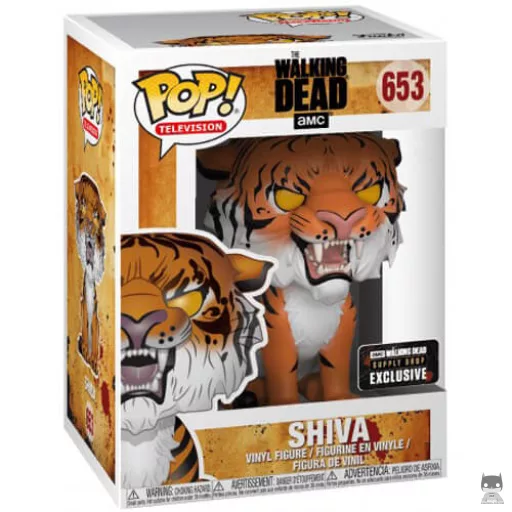 Figurine Funko POP Shiva le Tigre (The Walking Dead)