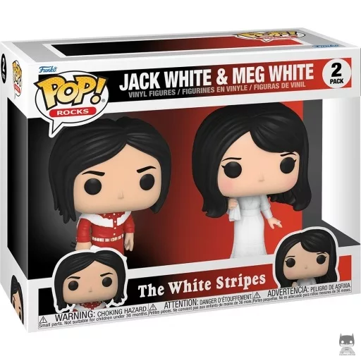 Figurine Funko POP Jack White & Meg White (Pop! Vinyl)