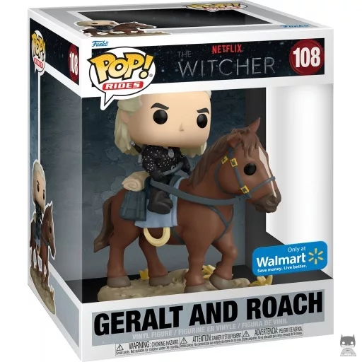 Figurine Funko POP Geralt & Ablette (Exclusive)