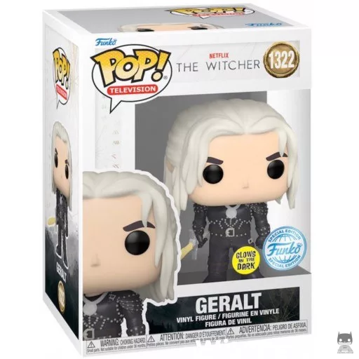Figurine Funko POP Geralt (Glow In The Dark) (The Witcher)