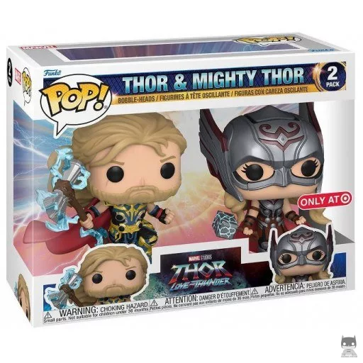 Figurine Funko POP Thor & Mighty Thor (Thor Love and Thunder)