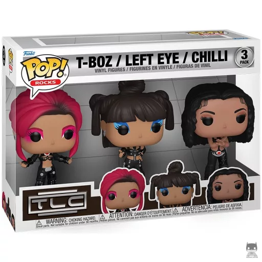 Figurine Funko POP T-Boz / Left Eye / Chilli (Multipack) (TLC)