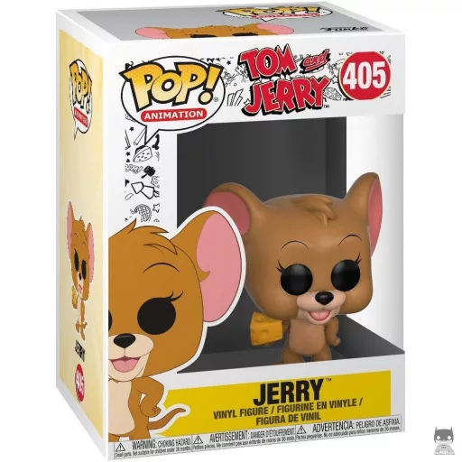 Figurine Funko POP Jerry avec Fromage (Tom et Jerry)