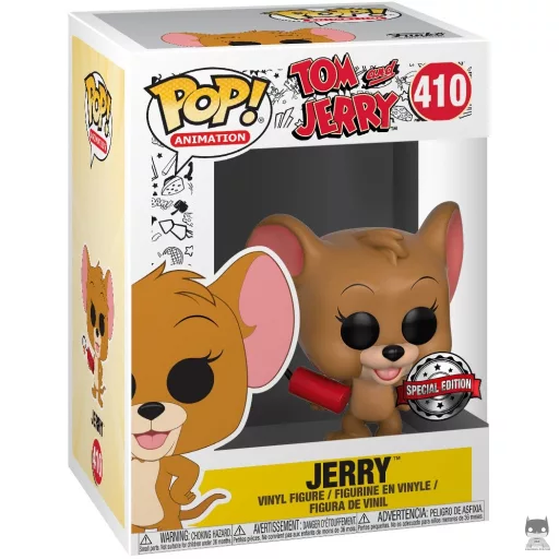 Figurine Funko POP Jerry avec Dynamite (Tom et Jerry)