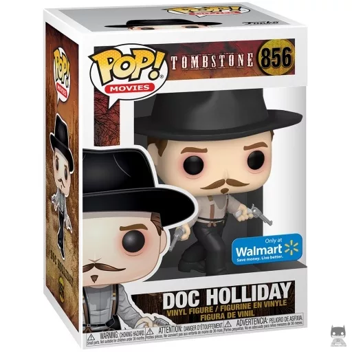 Figurine Funko POP Doc Holliday avec deux Pistolets (Tombstone)
