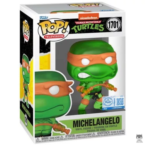 Figurine Funko POP Michelangelo (Translucent) (Funko Shop)