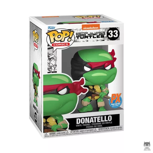 Figurine Funko POP Donatello (Tortues Ninja Eastman et Laird)