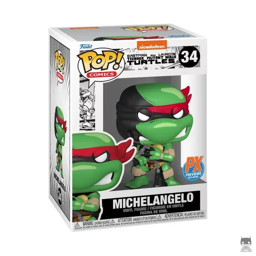 Figurine Funko POP Michelangelo (Tortues Ninja Eastman et Laird)