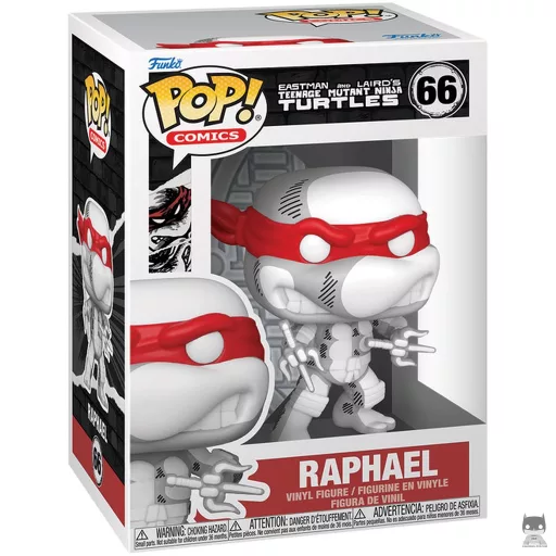Figurine Funko POP Raphael (Endommagé au combat) (Comic Deco) (Tortues Ninja Eastman et Laird)