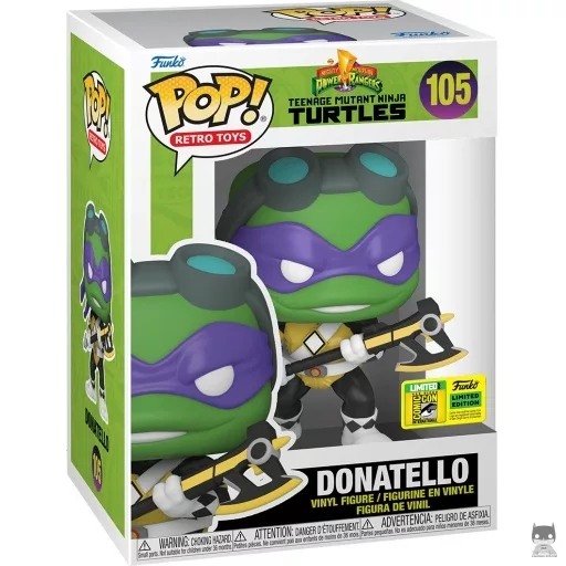 Figurine Funko POP Donatello (Tortues Ninja : Mighty Morphin Power Rangers)