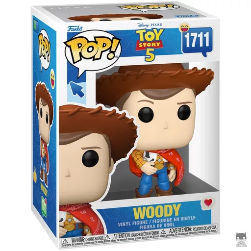 Figurine Funko POP Woody (Toy Story 5)
