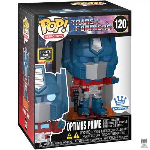 Figurine Funko POP Optimus Prime (Lights & Sound) (Pop! Vinyl)