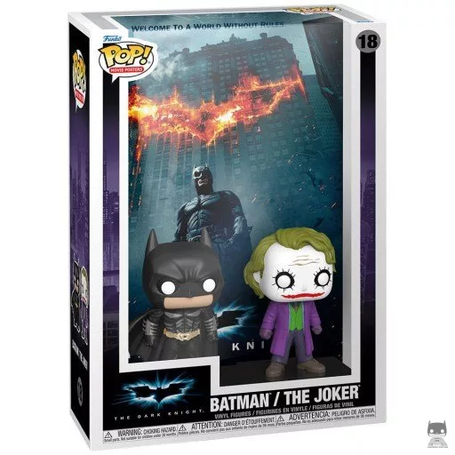 Figurine Funko POP Batman & Joker (Trilogie The Dark Knight)