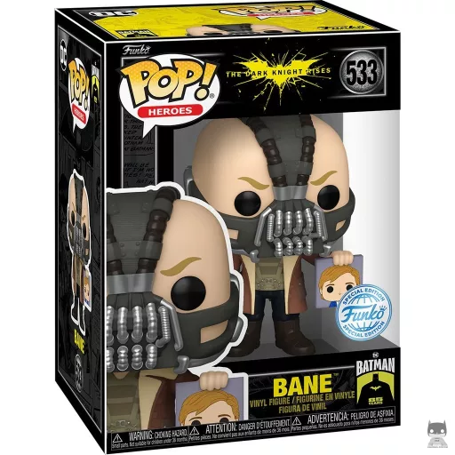 Figurine Funko POP Bane with Harvey Dent photo (Exclusive)
