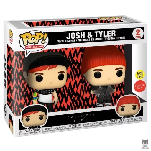 Figurine Funko POP Josh & Tyler (Twenty One Pilots)