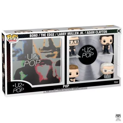 Figurine Funko POP U2 : POP (Bono, The Edge, Larry Mullen JR. & Adam Clayton) (U2 ZooTv)