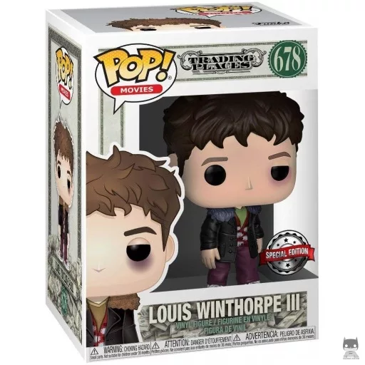 Figurine Funko POP Louis Winthorpe III Battu (Un fauteuil pour deux)