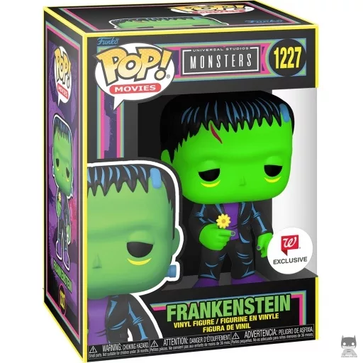 Figurine Funko POP Frankenstein avec Fleur (Blacklight) (Universal Monsters)
