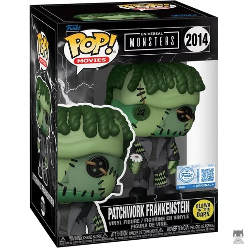 Figurine Funko POP Frankenstein Patchwork (Brille dans le noir) (Universal Monsters)