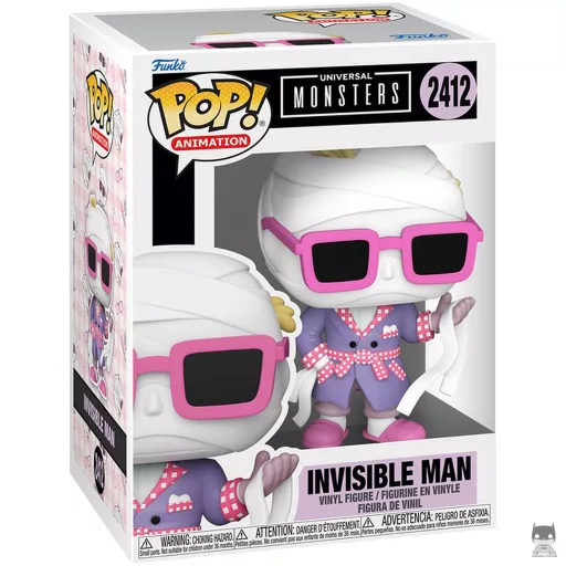 Figurine Funko POP L'Homme invisible (Anime) (Universal Monsters)