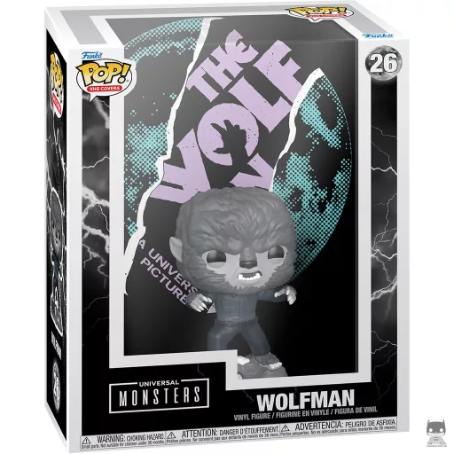 Figurine Funko POP Le Loup-Garou VHS Cover (Black & White) (Le Loup-Garou)