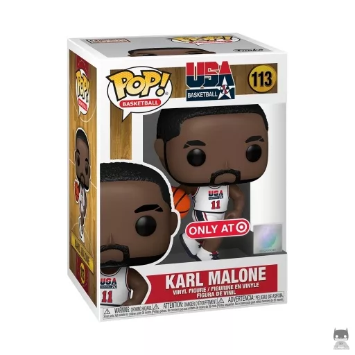 Figurine Funko POP Karl Malone (USA Basketball)