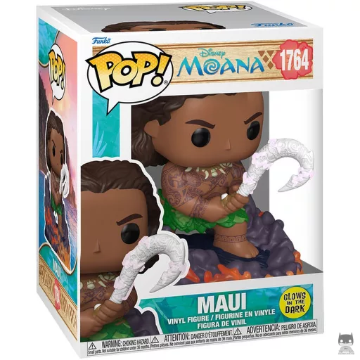 Figurine Funko POP Maui (Glow in the Dark) (Vaiana)