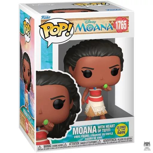 Figurine Funko POP Vaiana avec le cœur de Te Fiti (Glow in the Dark) (Vaiana)