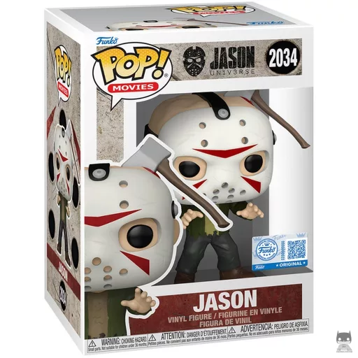 Figurine Funko POP Jason (hache dans la tête) (Vendredi 13)