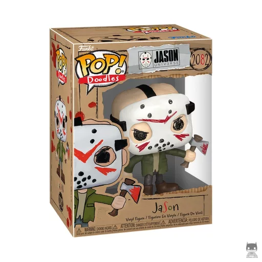 Figurine Funko POP Jason Voorhees (Gribouillage) (Vendredi 13)