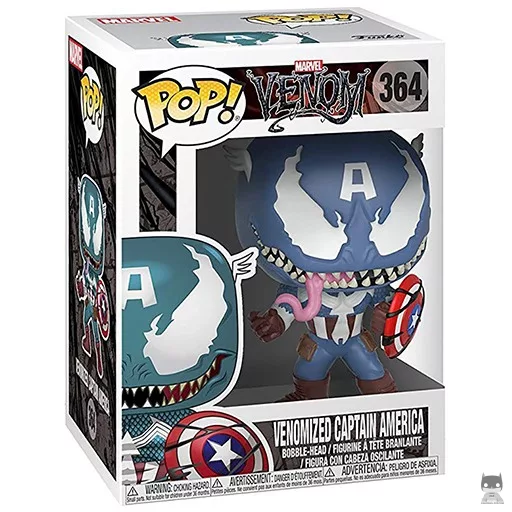 Figurine Funko POP Captain America Venom (Captain America (Steve Rogers))