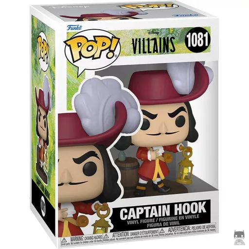 Figurine Funko POP Capitaine Crochet (Villains Disney)