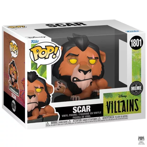 Figurine Funko POP Scar (Meme) "I'm surrounded by idiots" (Villains Disney)