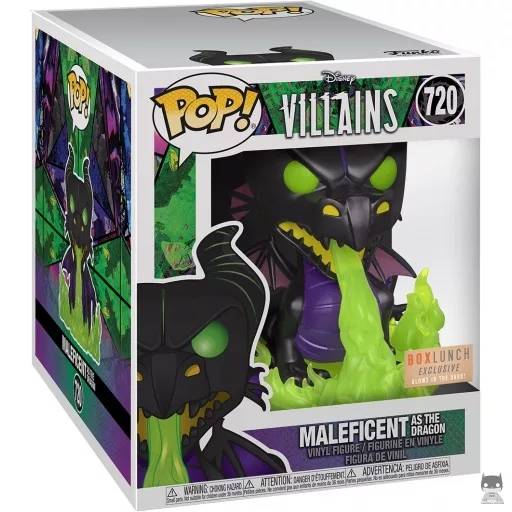 Figurine Funko POP Maléfique en Dragon (Metallic) (Villains Disney)