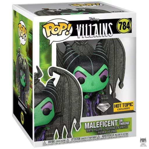 Figurine Funko POP Maléfique sur Trône (Diamond Glitter) (Maléfique)