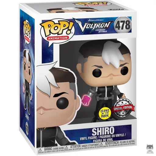 Figurine Funko POP Shiro avec Habits Normaux (Voltron, le Défenseur Légendaire)