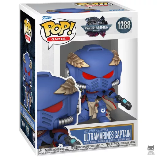 Figurine Funko POP Ultramarines Captain (Warhammer 40,000)