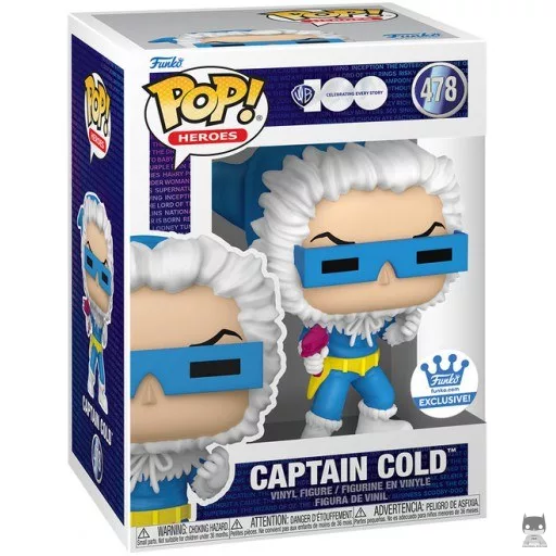 Figurine Funko POP Captain Cold (Warner Bros 100 ans)
