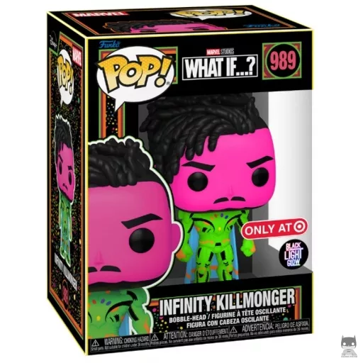 Figurine Funko POP Infinity Killmonger (Blacklight & Supersized) (Pop! Vinyl)